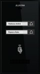 Panou exterior smart AUDIO pentru 2 Familii,  (negru) APM.2SR02.ELB